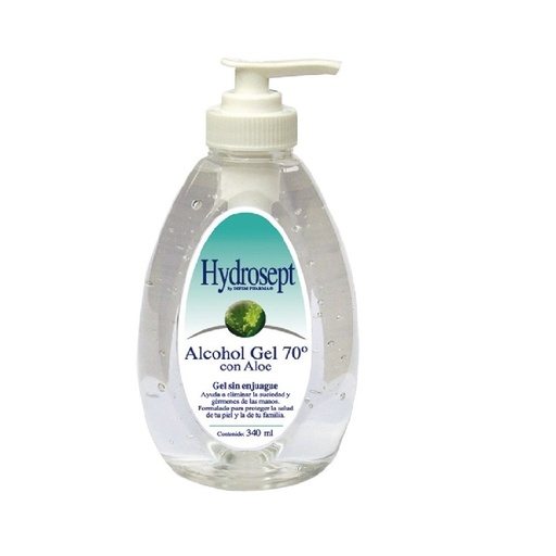 ALCOHOL GEL 340ML LOTION PUMP DIFEM