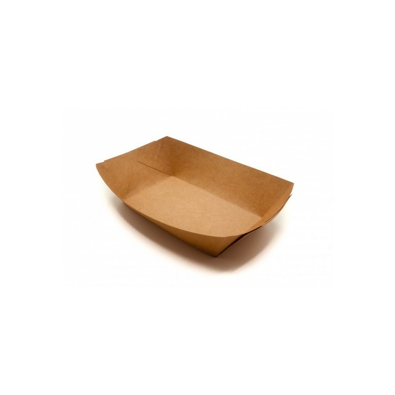 BANDEJA KRAFT CHICA 5x8,5x3,5cm(uxc300)