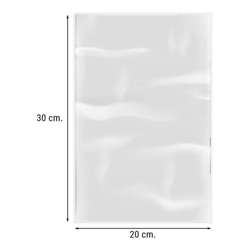 BOLSA CELOFAN 20x30cm.(uxc100)