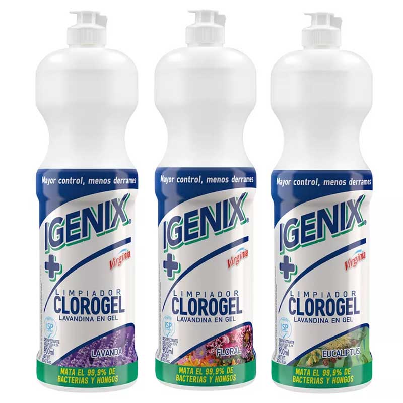 CLORO GEL IGENIX 900 ML