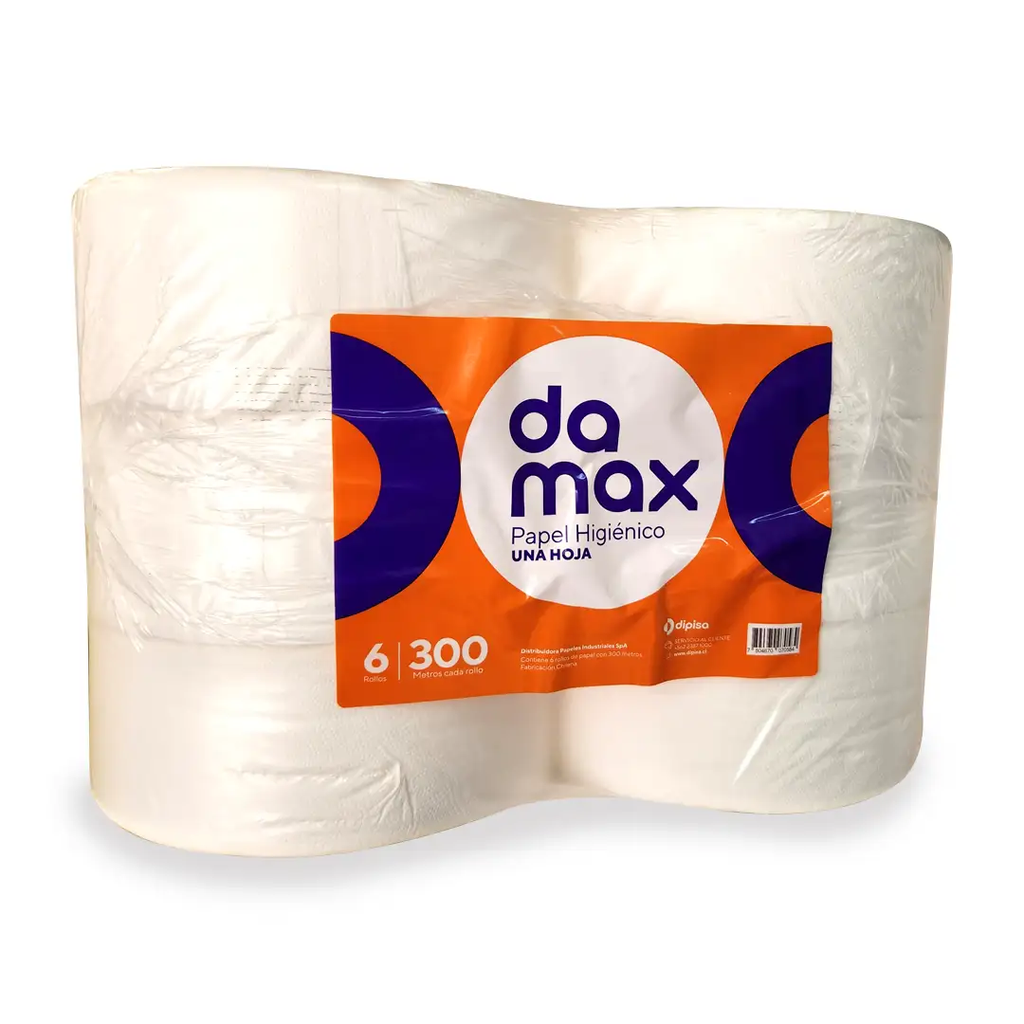 HIGIENICO DAMAX 6x300 mt.