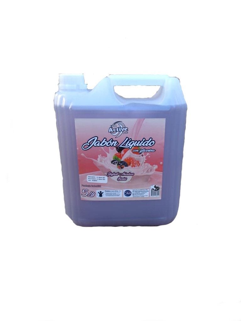 JABON ARANDANO 5LT. Active