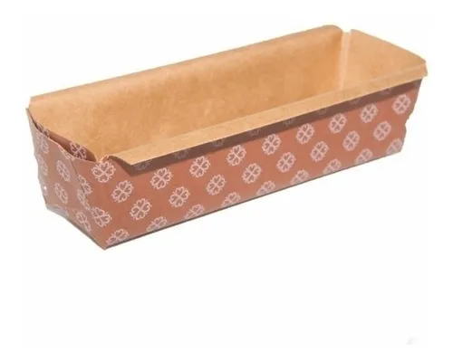 MOLDE QUEQUE CHICO RECTANGULAR (18,5x5x5cm)