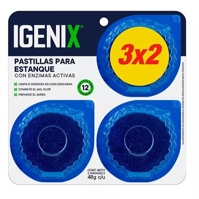 PASTILLA ESTANQUEx3 Virutex 48gr.(uxc36)