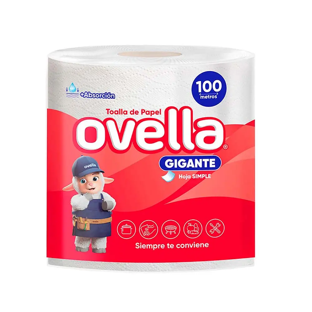 TOALLA PREPICADA 100mt.ovella
