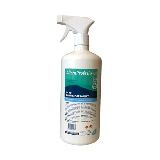 ALCOHOL ISOPROPILICO 70% 1LT.Difem