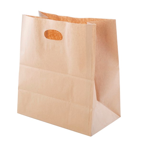 BOLSA PAPEL C/TROQUEL 35x32x18 (uxc200)