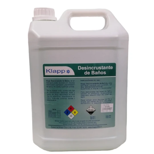 DESINCRUSTANTE BAÑO 5LT.Klapp