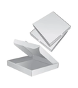 CAJA PIZZA MEDIANA CARTUL.BLANCA 25x25x4(uxp50)