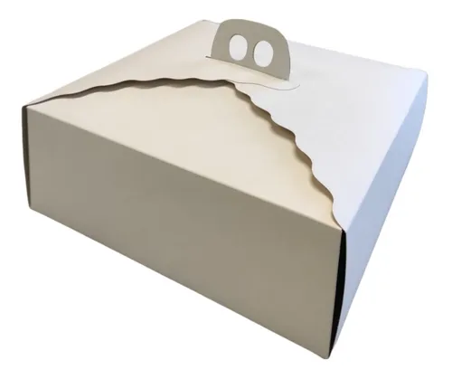 [2821] CAJA TORTA CUADRADA 38x38x14cm(uxp25)
