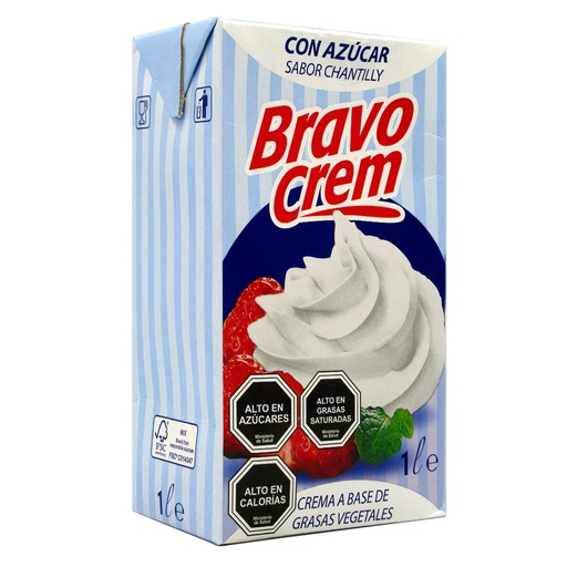 [2120] CREMA VEGETAL BRAVO 1LT.