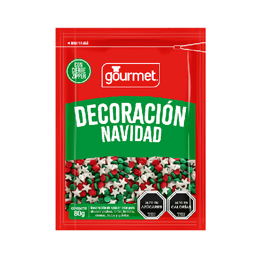 [6090] DECORACION NAVIDAD 80gr.