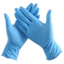 GUANTE NITRILO AZUL T-S x100u.