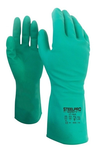 [2161] GUANTE NITRILO VERDE T-10 XL