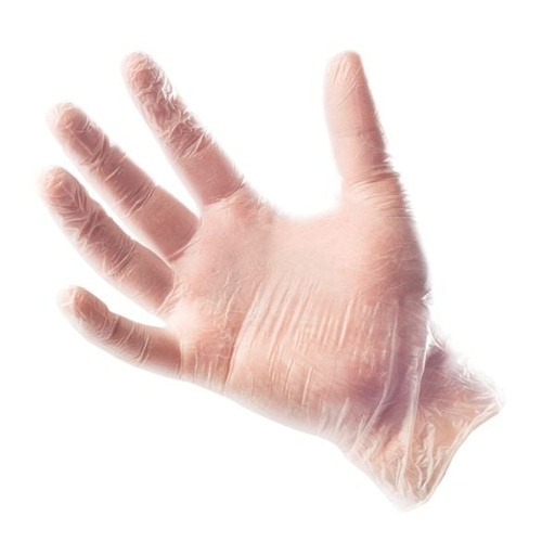 [2106] GUANTE VINILO BLANCO T-L (L/P x100u.)