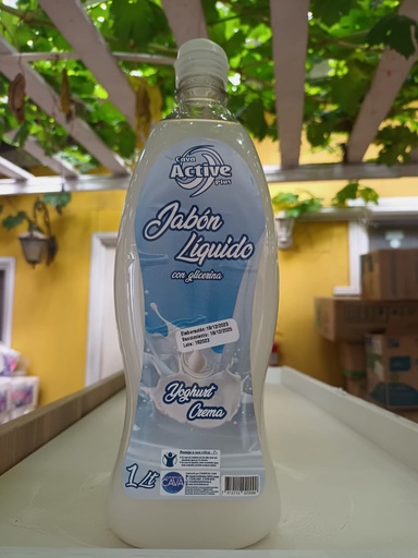 [1049] JABON CREMA 1LT. Active