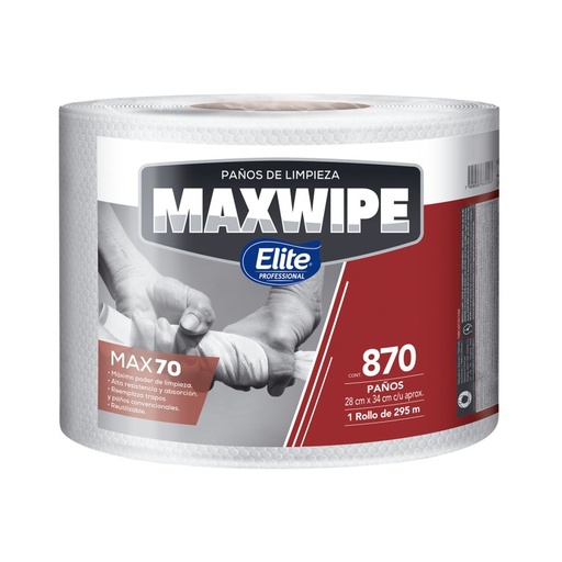 [40958] MAXWIPE 70 TRAB.PESADO 750PAÑOS