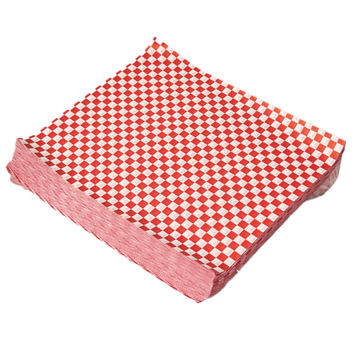 [6908] PAPEL ANTIGRASA ROJO/BLANC28x33cm(uxp500)(uxc2000)