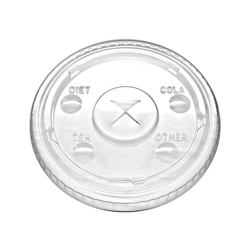 [2372] TAPA VASO TRANSPARENTE 500c.c.x50u.(uxc3000)