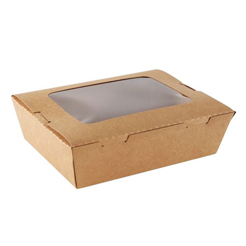 [2020252] CAJA KRAFT C/VENT.500ml. 13,5x8x4cm(uxc200)