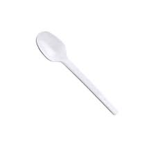 [2090200] CUCHARA PLAST. TE BLAN.12cmx100u.