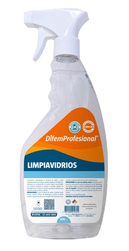 [2401470] LIMPIAVIDRIOS 500ml. C/GATILLO Difem