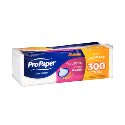 [2045] PAQTE.SERVILLETA PROPAPER COCTELx300u.