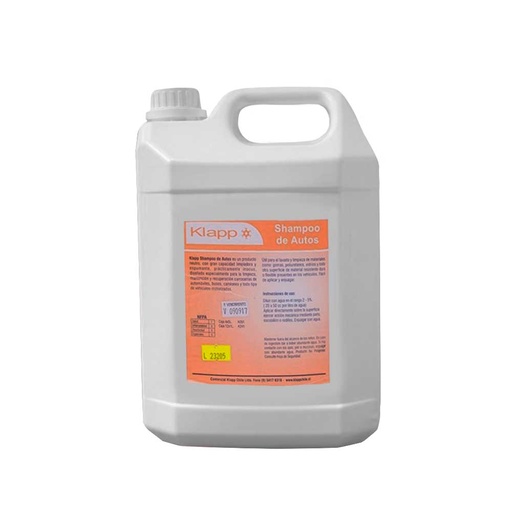 [4093] SHAMPOO DE AUTOS 5lt.Klapp